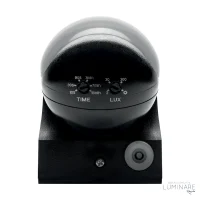 SENZOR POKRETA ZIDNI NADGRADNI PODESIVI 180° IP44 MAX 1200W CRNI - Slika 2