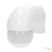 SENZOR POKRETA ZIDNI NADGRADNI PODESIVI 180° IP44 MAX 1200W BIJELI - Slika 4
