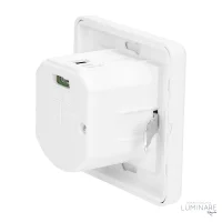 SENZOR POKRETA UGRADBENI ZIDNI 160° IP20 MAX 1200W - Slika 3