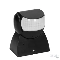 SENZOR POKRETA ZIDNI PODESIVI 180° IP65 MAX 1200W CRNI - Slika 5