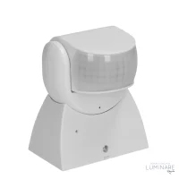 SENZOR POKRETA ZIDNI PODESIVI 180° IP65 MAX 1200W BIJELI - Slika 5