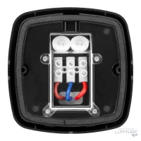 SENZOR POKRETA I PRISUTNOSTI STROPNI NADGRADNI 360° IP65 MAX 2000W CRNI - Slika 3