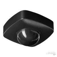 SENZOR POKRETA I PRISUTNOSTI STROPNI NADGRADNI 360° IP65 MAX 2000W CRNI - Slika 2