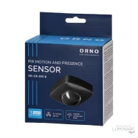 SENZOR POKRETA I PRISUTNOSTI STROPNI NADGRADNI 360° IP65 MAX 2000W CRNI - Slika 4