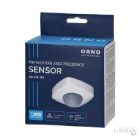SENZOR POKRETA I PRISUTNOSTI STROPNI NADGRADNI 360° IP65 MAX 2000W BIJELI - Slika 4