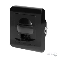 SENZOR POKRETA UGRADBENI ZIDNI 160° IP20 MAX 300W CRNI - Slika 4