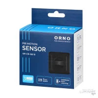 SENZOR POKRETA UGRADBENI ZIDNI 160° IP20 MAX 300W CRNI - Slika 3