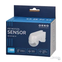 SENZOR POKRETA ZIDNI 220° IP44 MAX 1200W BIJELI - Slika 3