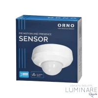 SENZOR POKRETA STROPNI NADGRADNI 360° IP44 MAX 2000W BIJELI - Slika 2
