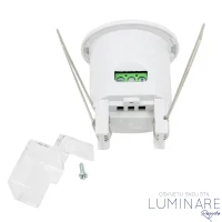 SENZOR POKRETA STROPNI UGRADBENI MINI 360° IP20 MAX 800W - Slika 3