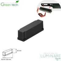 Kutija za napajanje magnetnih šina Green Tech MYSTYLE-BOX plastika crna 100 x 26 x 29 mm luminare rasvjeta