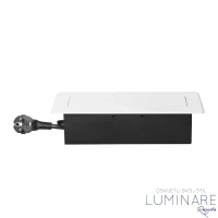 UGRADBENA UTIČNICA ZA NAMJEŠTAJ 2xŠUKO 2xUSB (A+C) BIJELA - Slika 3